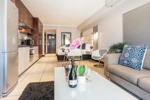 View accross the entire apartment