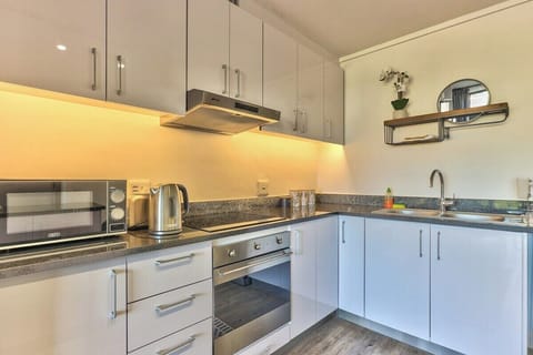 Kitchen with all the basics you will need for your stay!