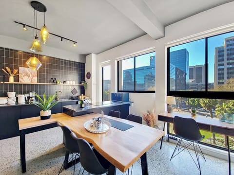 Dining Area & Work Station