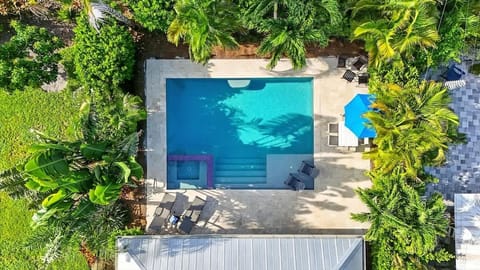 A bird's eye view of Pool Paradise, your next vacation getaway!