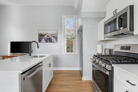 Kitchen to 2 BR Unit on the left side of the building