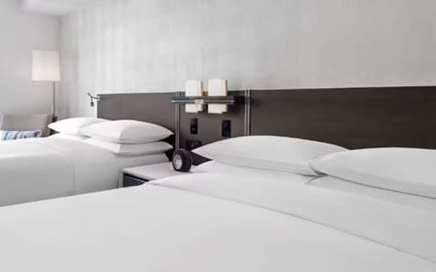 Sink into plush pillows and drift off in total comfort.