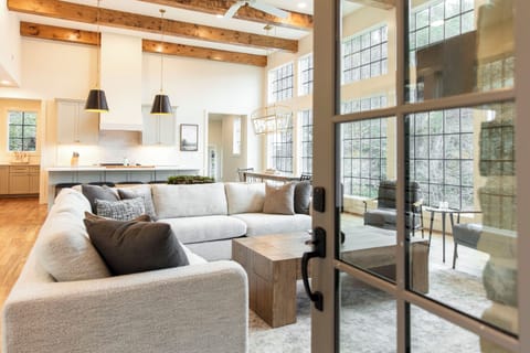 View of the main gathering space from the main deck.