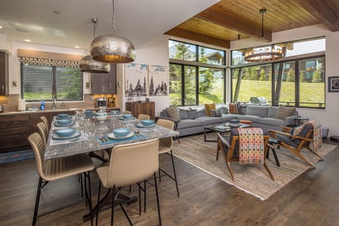 Open kitchen and living room | Lower Level