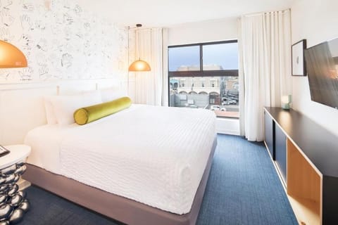 Bedroom. Interior and views may vary based on location and availability.