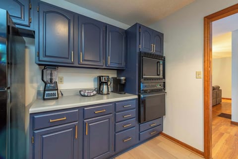 Complete with high-end appliances, generous counter space, and everything you need to feed a crowd!