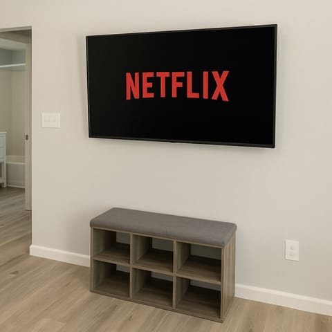 Watch netflix in our tiny home