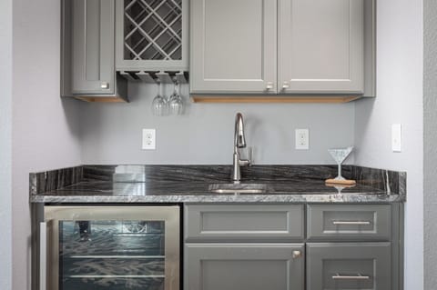 Wet Bar off of Game Room