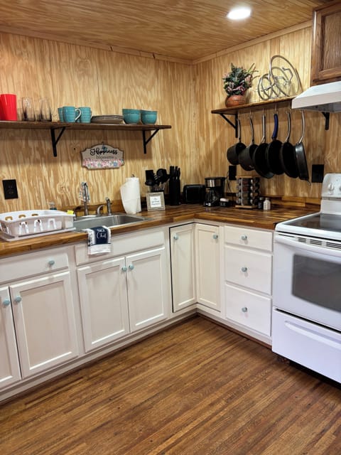 Well stocked kitchen