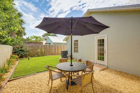 Private Backyard Area | Outdoor Shower | Dining Areas