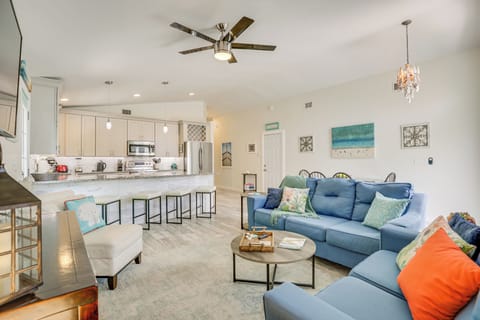 St. Augustine Vacation Rental | 3BR | 2BA | 1,050 Sq Ft | 2 Steps to Enter