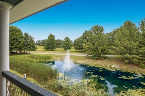 Legends cottages fountain view from room unit 109