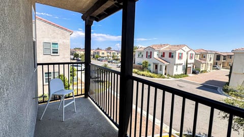 Balcony – A quiet and relaxing nook with a single cozy chair