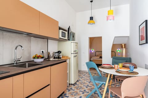 Kitchen and dining area