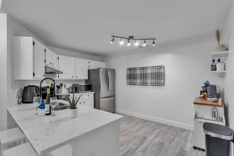 Cozy yet spacious kitchen — perfect for cooking and gathering