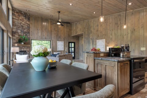 Sleek, modern kitchen.