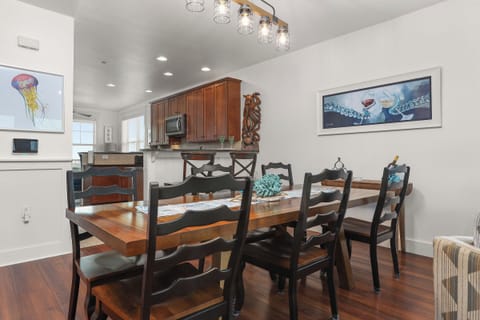 Dining table to enjoy family meals together.