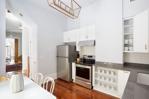 Fully stocked kitchen