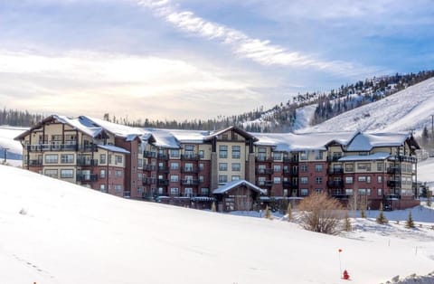 Situated at the base of the resort. Covered heated garage. 