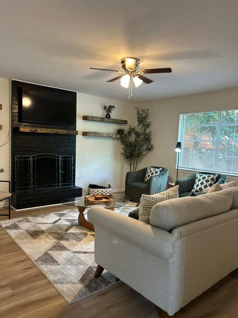 Open layout, cozy vibes