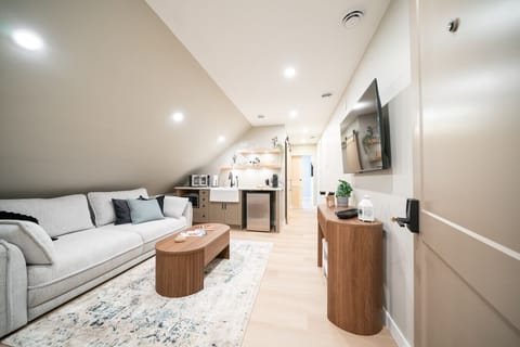 Living Room and Kitchenette