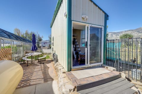 Gardnerville Vacation Rental | Studio | 1BA | 300 Sq Ft | Stairs Required