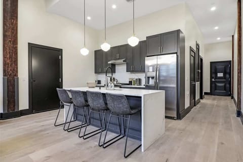 Cook a gourmet meal in your fully-equipped kitchen