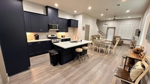 Kitchen Dining and Living Area