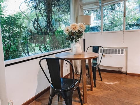 Dining area,Garden view