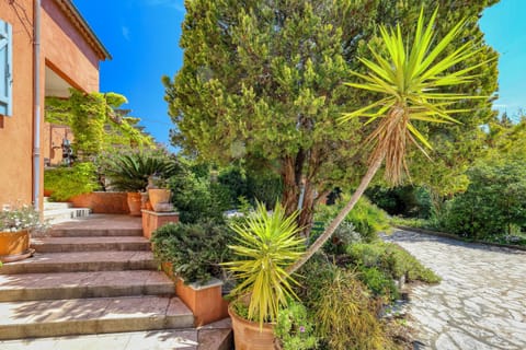 Entrance of the villa 