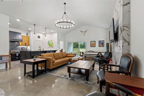 Plenty of space in the living area to relax and unwind.