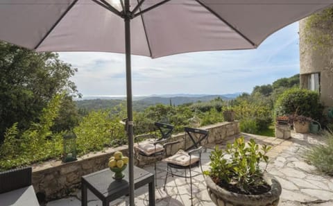 Second terrace from Bedroom 4 on Ground level.