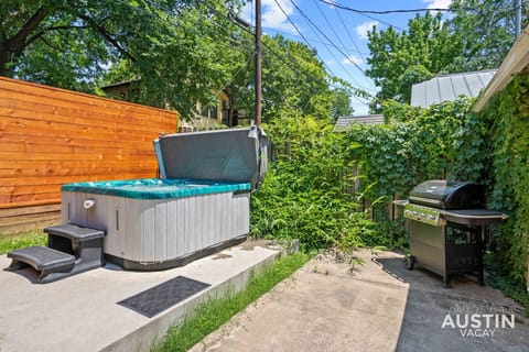 Backyard goals: soak, sizzle, repeat.