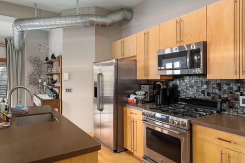 Gas stove and stainless appliances