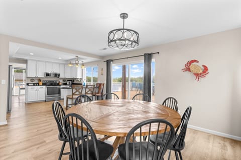 Dining room and bar seating