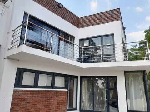 Exterior frontal view of the apartment