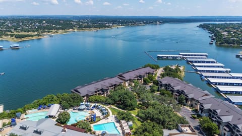 Backs up to Lake Travis!