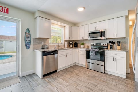Kitchen stocked with all essentials