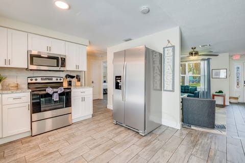 Kitchen stocked with all essentials