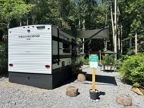 Campers Delight, a private stay with your designated parking spot.