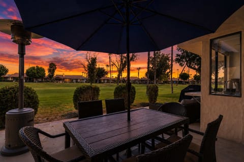 Patio Sunset