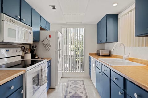 Prepare your favorite meals in the full kitchen