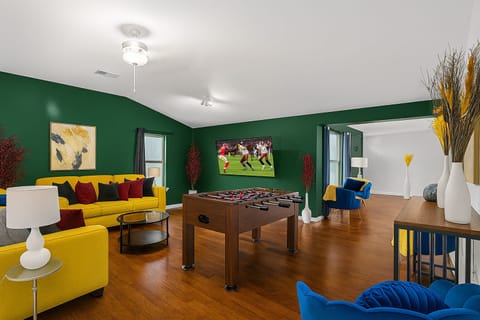 Bright, Bold & Playful Living Room