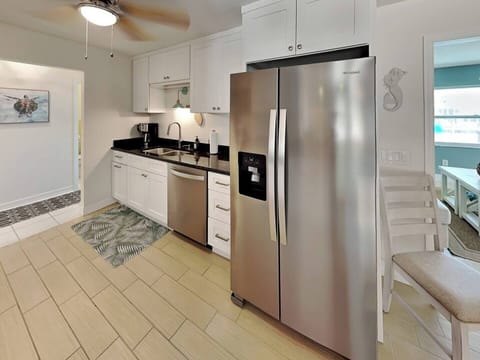 Kitchen with new appliances