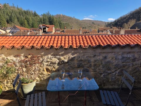 Rooftop terrasse view