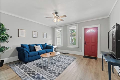 Comfortable living area with seating and easy access throughout the home

