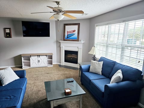 Living room with Smart TV