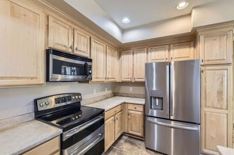 Fully stocked kitchen