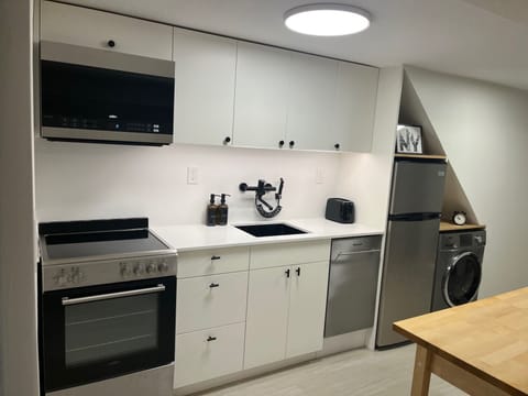 kitchen and laundry