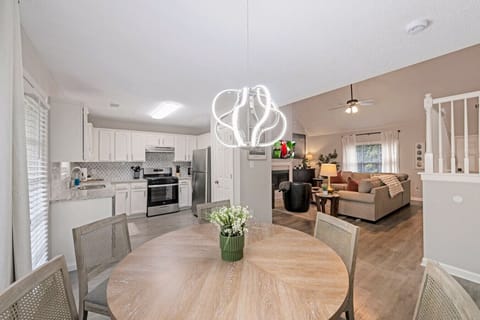 View of Dining area and of kitchen
